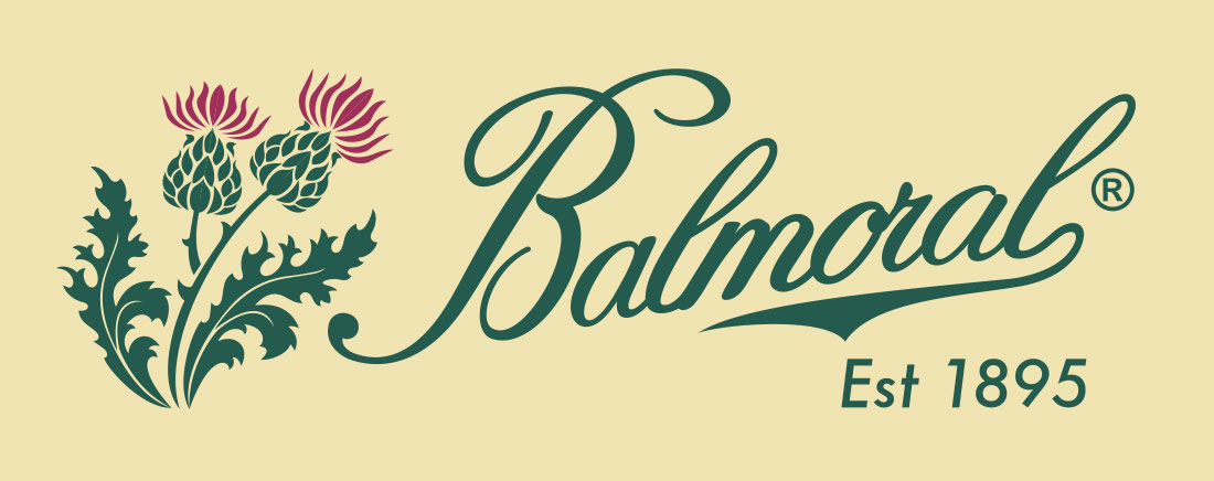 Balmoral, logo restaurato positivo