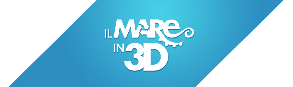 Il mare in 3d logo e sito web responsive