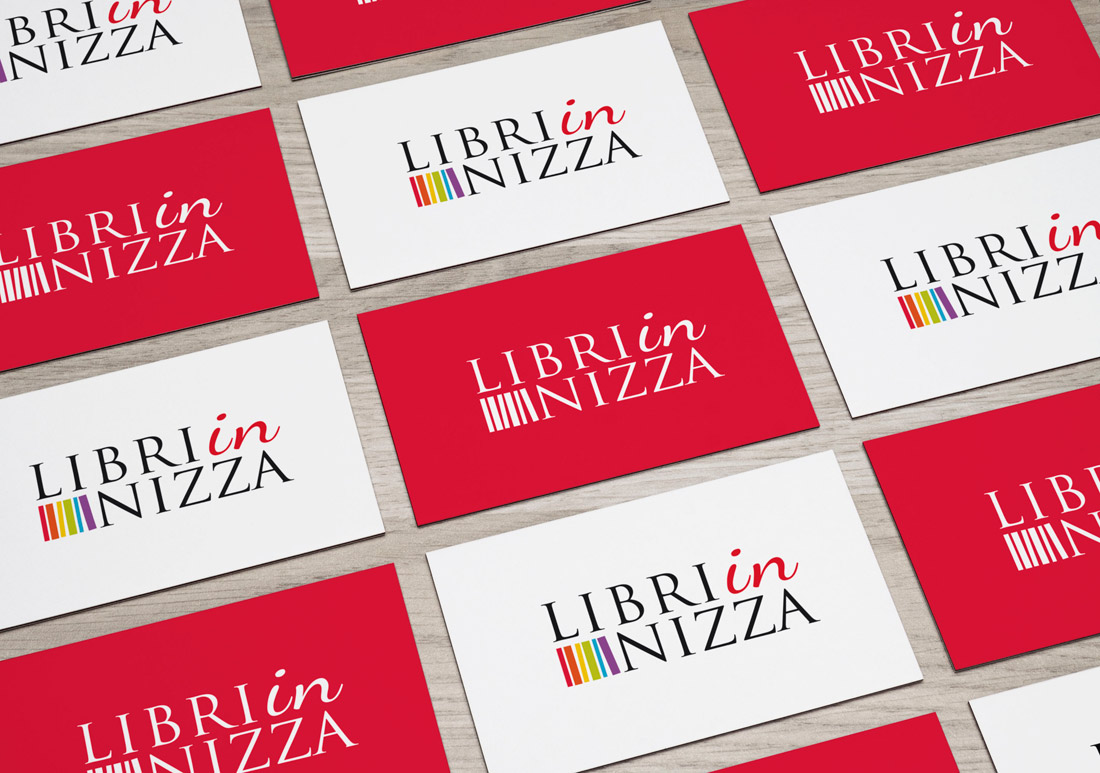 Libri in Nizza 2015  logo and leaflet