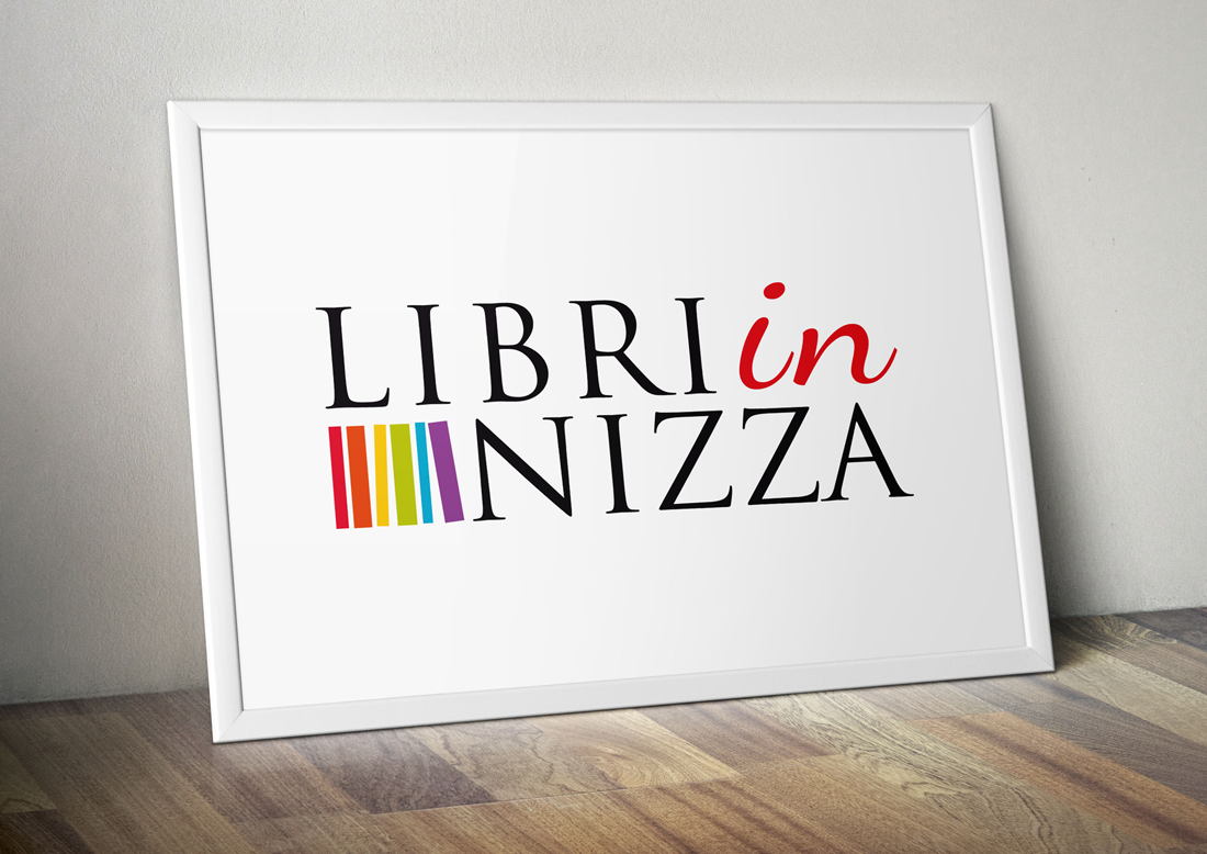 Libri in Nizza 2015 logo e pieghevole programma