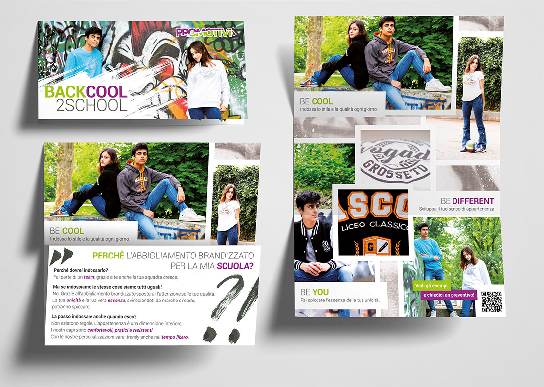 Multi channel promotional campaign desig - leaflet