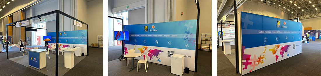 Africacom 2023 stand per IDT Sochitel