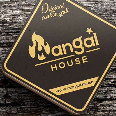 Mangal House, logo e visual identity