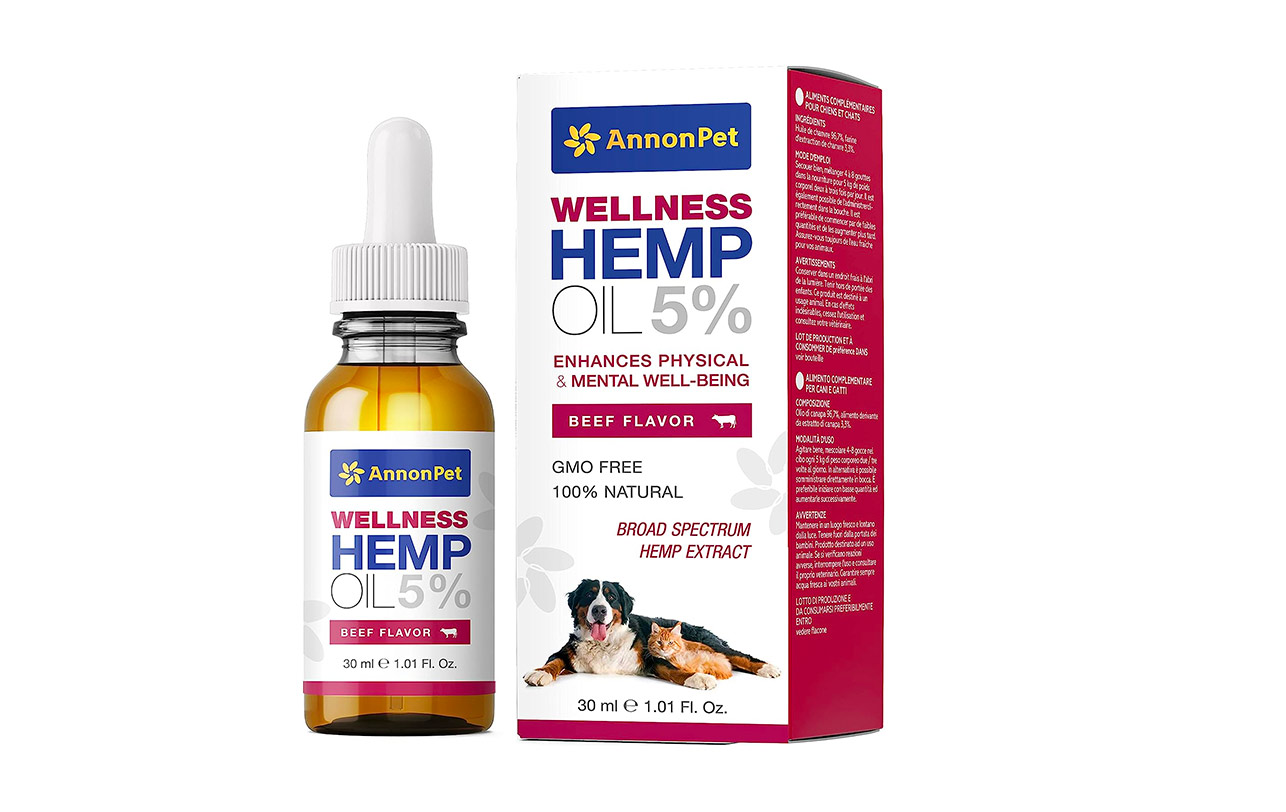 Veterinary CBD oil packaging design