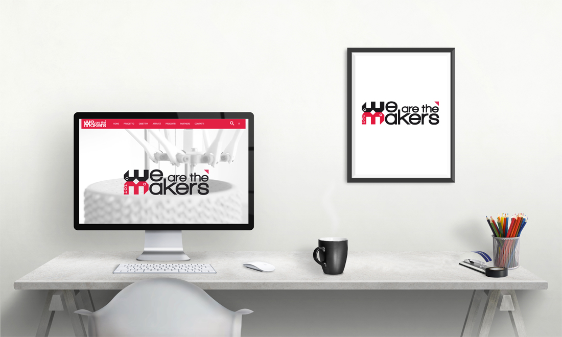 We are the makers, logo per progetto europeo