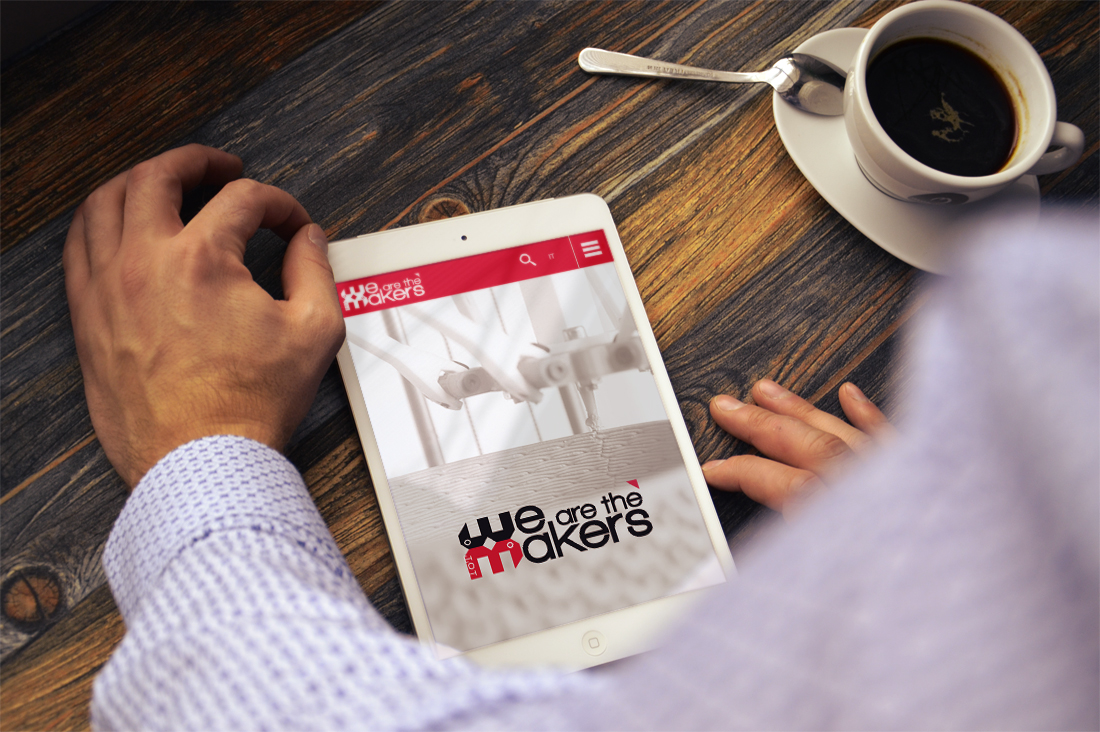 We are the makers, logo per progetto europeo