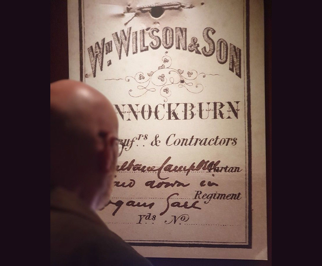 William Wilson Cashmere, logo storico originale