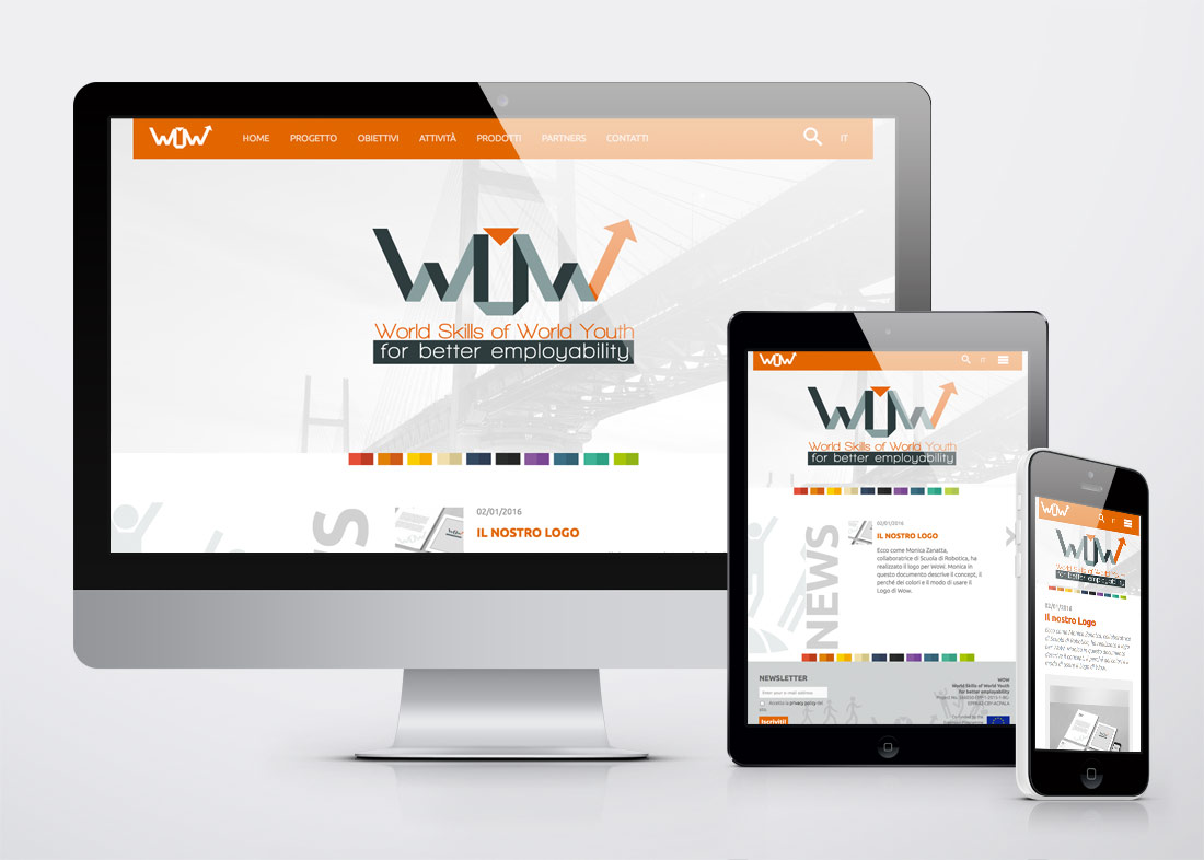 WOW sito web responsive